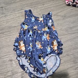 Little Sleepies Bluey Bubble Romper